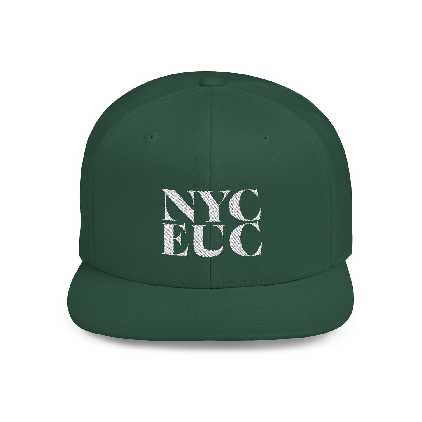 NYC EUC Authentic Flat Bill Snapback