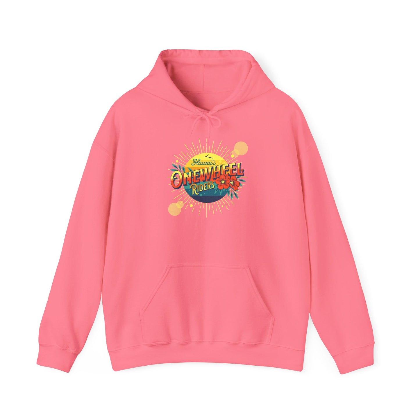 Hawaii Onewheel Riders Unisex Heavy Blend™ Hooded Sweatshirt