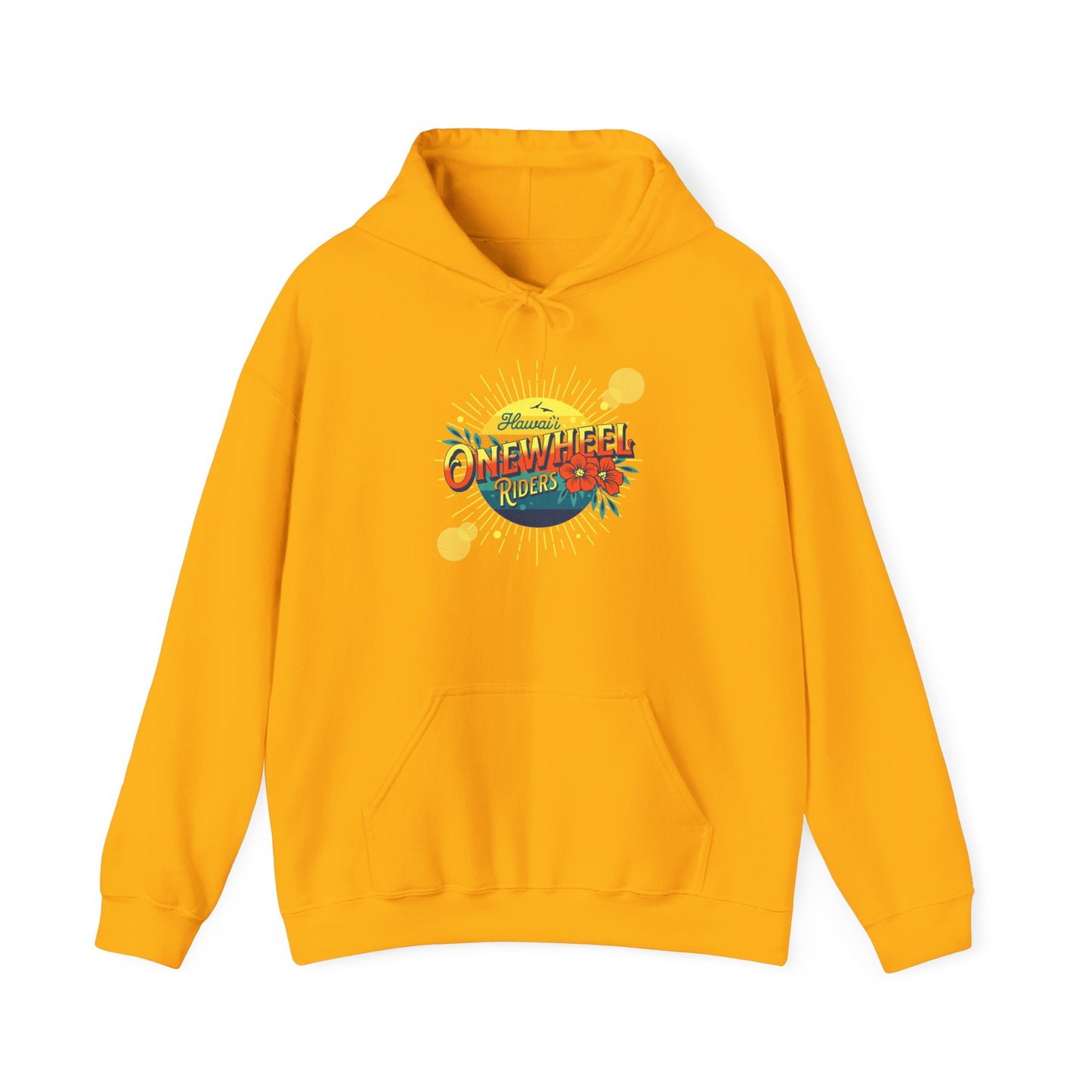 Hawaii Onewheel Riders Unisex Heavy Blend™ Hooded Sweatshirt